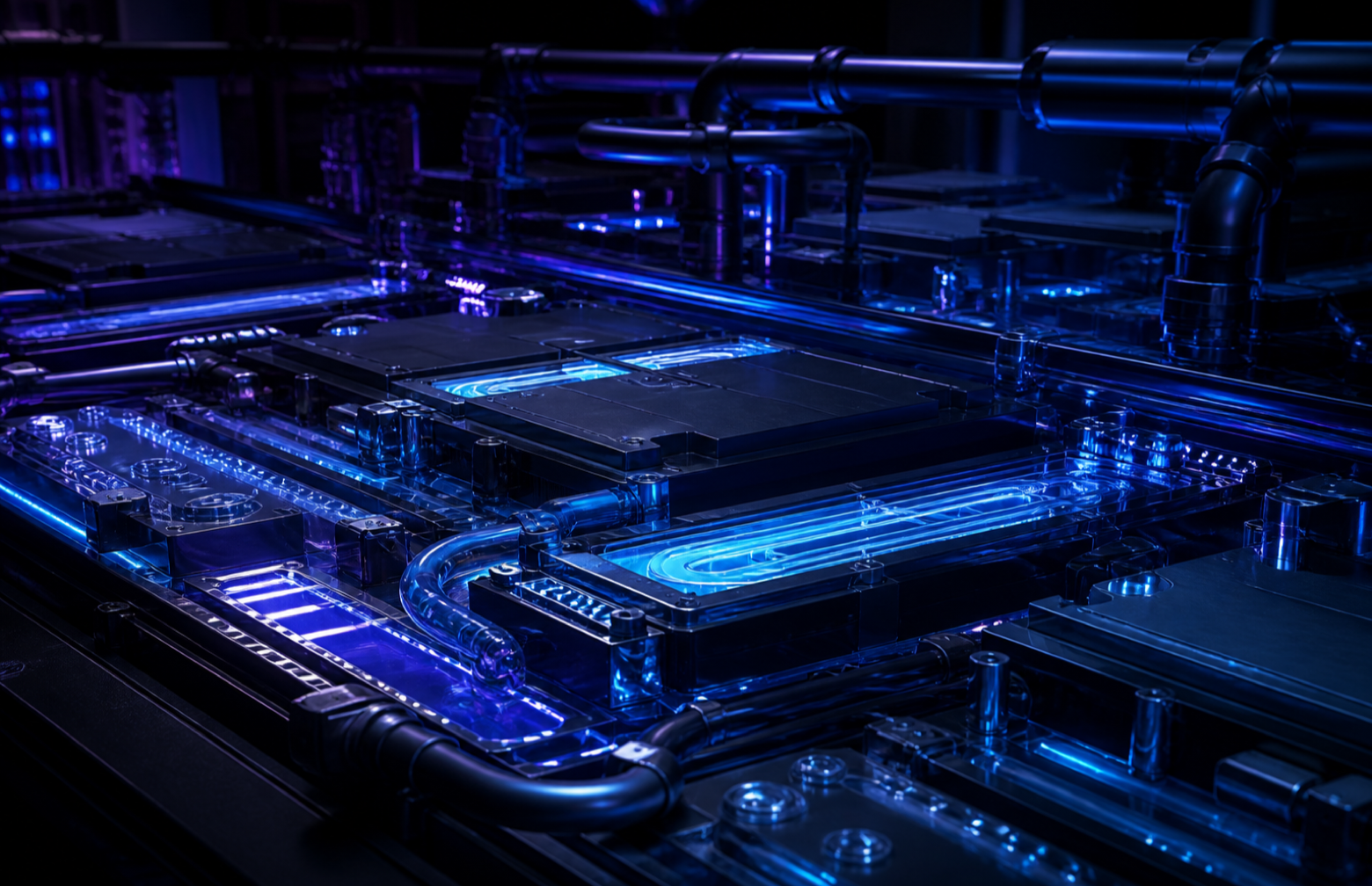 High-performance compute system with interconnected accelerators, networking, and storage